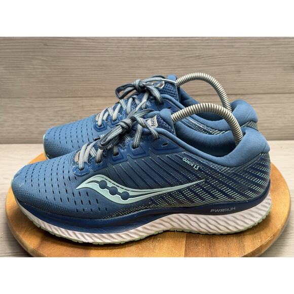 Saucony Guide 13 PWRRUN Running Shoes Sneakers Blue Teal S10548-25 Womens 8.5 W main image 6